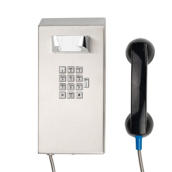 Rugged Wall Mounted Inmate Telephone With Volume Control Button JWAT137 - Image 4