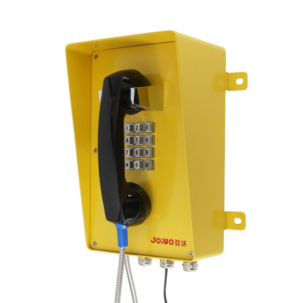 Metal  Analog Voip telephone line powered  public weatherproof telephone for buildingJWAT316