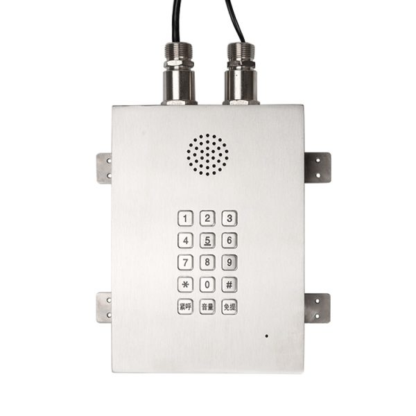 Explosionproof telephone Wall Mounted HandsFree Emergency Intercom for pharmaceutical labs