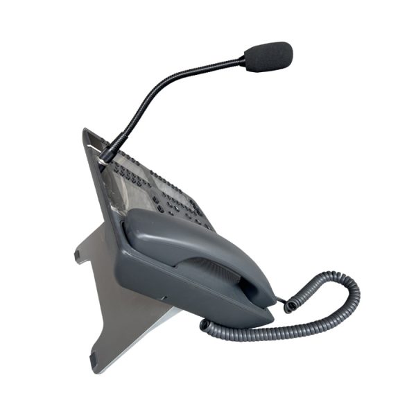 Desktop VOIP Visualization Paging Console Phone with a Gooseneck Microphone JWDT668 - Image 4