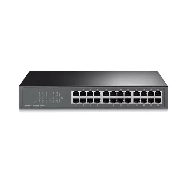 16/24-Port 10/100Mbps Desktop/Rackmount Network Switch JWDT1024D